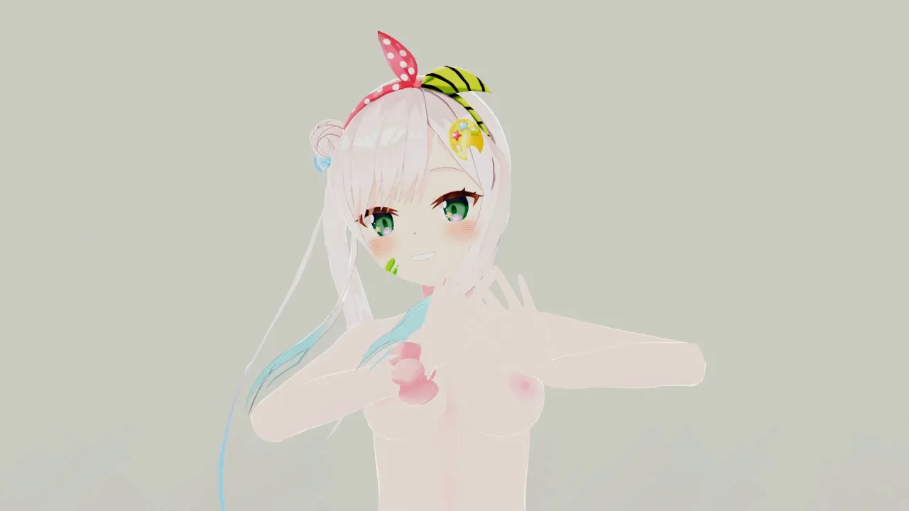 Hololive Airani Lofifteen Hentai Vtuber Undress Dancing Cupid Song MMD 3D Dark Green Eyes - FC2 Video