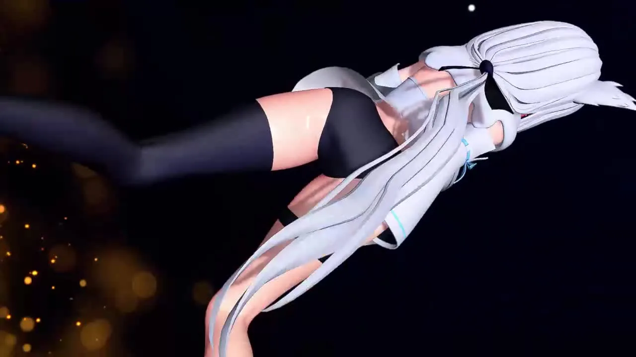 【MMD】白上フブキ/ドーナツホール 【紳士向け】 - FC2 Video