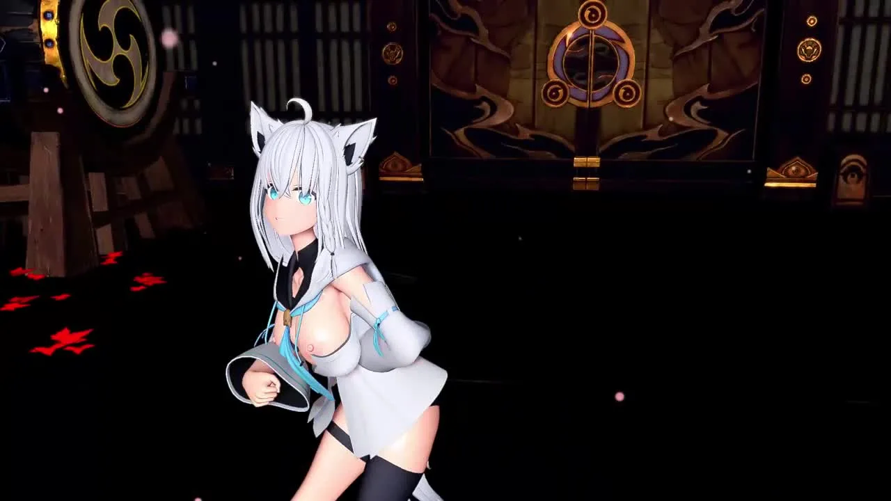 白上フブ○/気まぐれメルシィ【MMD】 - FC2 Video