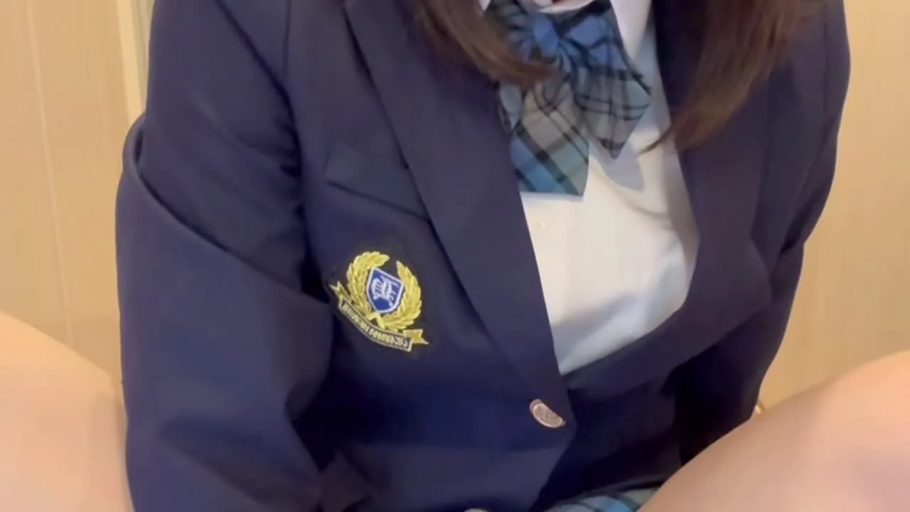 接写！！制服姿の女装がアナルにディルドを挿入してたらお射精しちゃった...♡ - FC2 Video