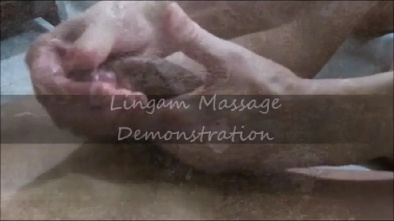 Lingam Massage Demonstration（Model：Anson） - FC2 Video