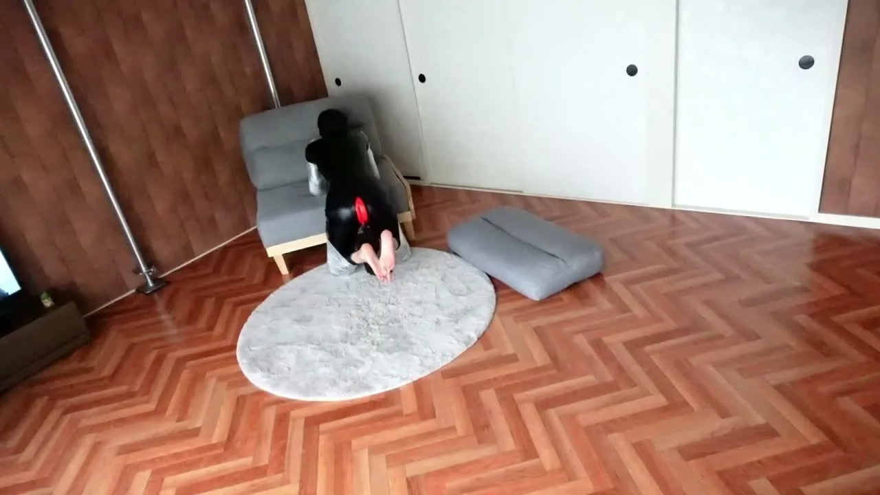 自動尻尾振りプラグバイブ挿入しまま過ごすヒトイヌ Automatic tail-swinging plug vibrator inserted and left alone - FC2 Video