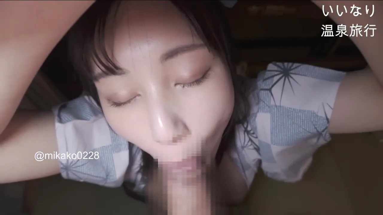 Hカップ女子大生の女体盛り？！温泉地でいいなり温泉旅行 - FC2 Video