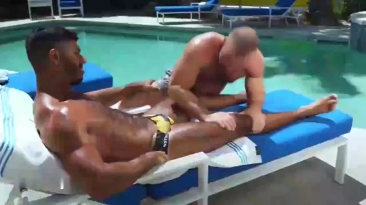 Pool side Gays - FC2 Video