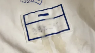 記名付き小3体操服にゼッケンぶっかけ - FC2 Video - 363928