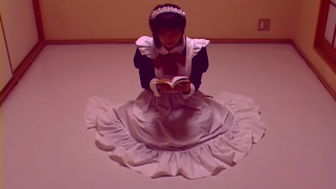 素人レイヤー！メイドコスで官能小説朗読がエッロい！ - FC2 Video - 365028